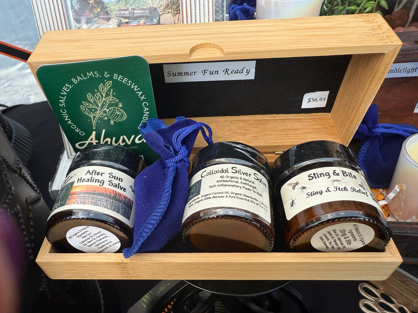 Summertime Fun Relief Salves