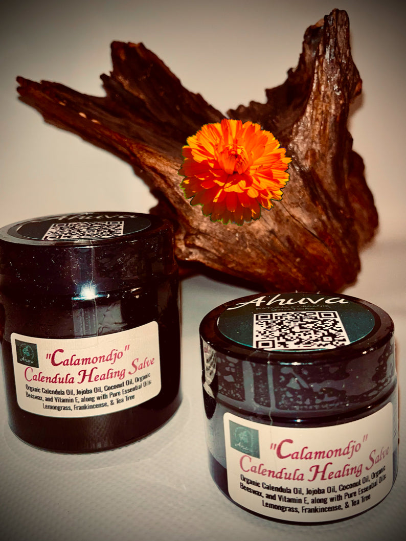 ‘Calamondjo’, “Calendula Healing Salve”