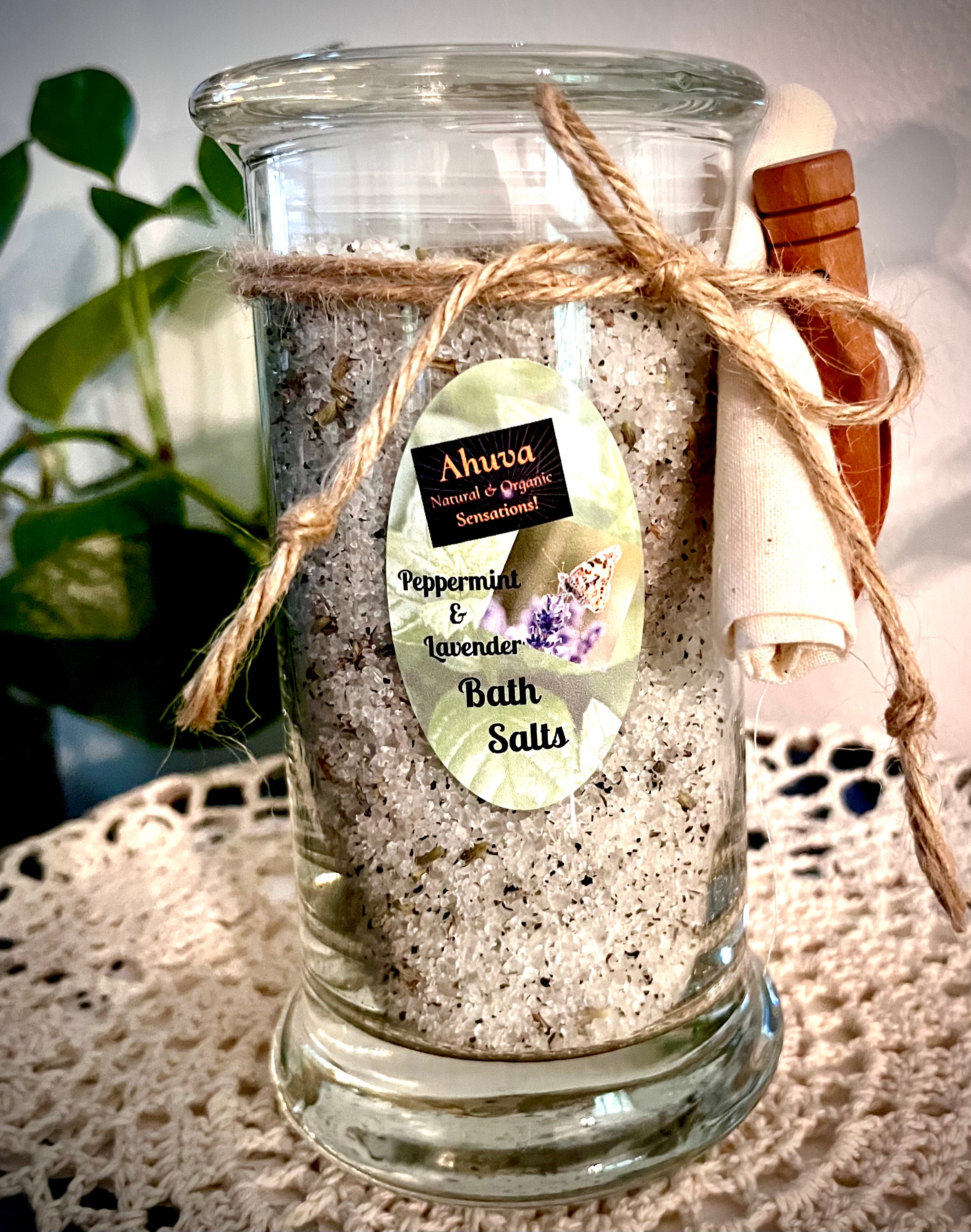 Bath Salts ~ Peppermint & Lavender
