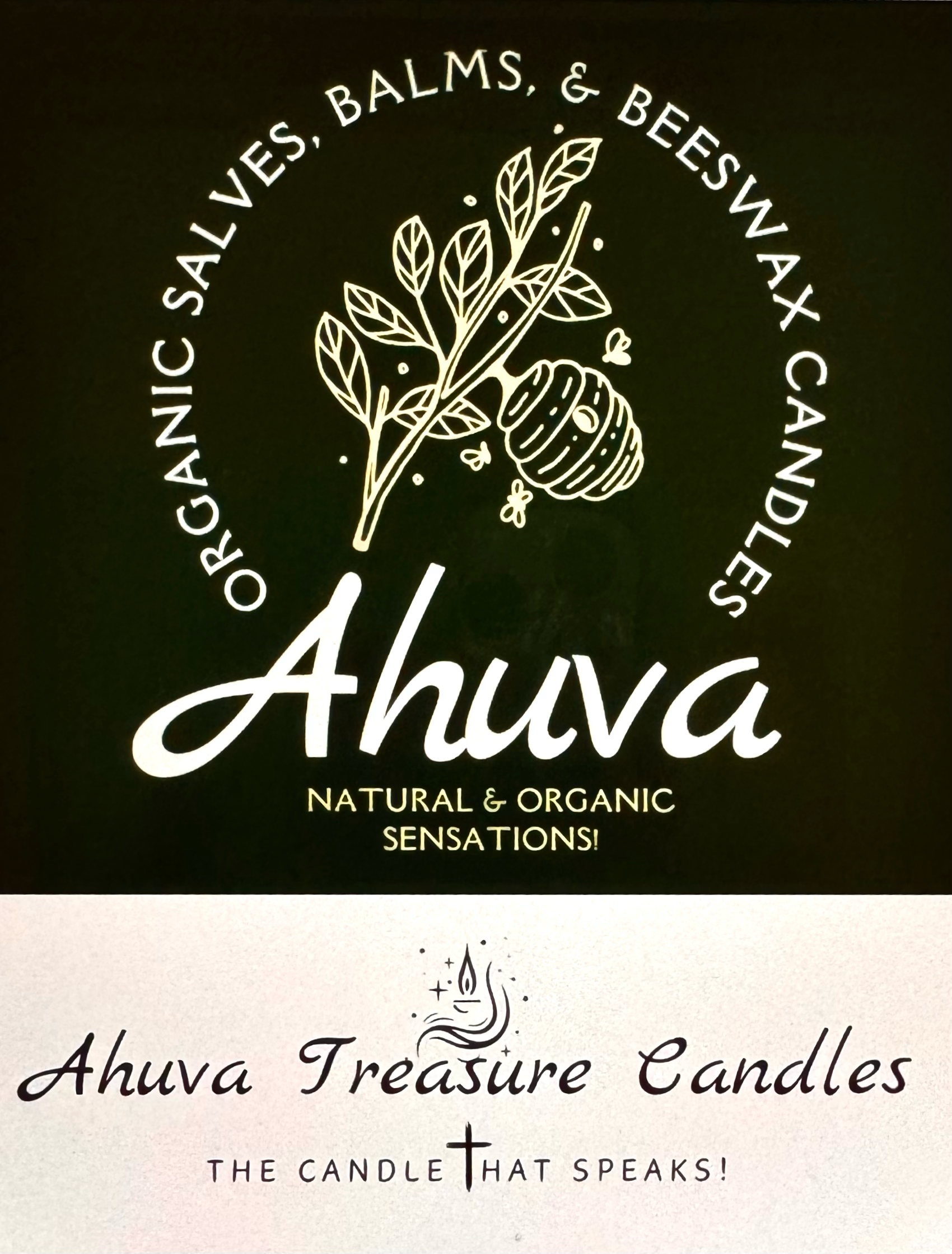 Ahuva’s Signature Candles
          “Treasures & Charms”, “The Candle that Speaks”