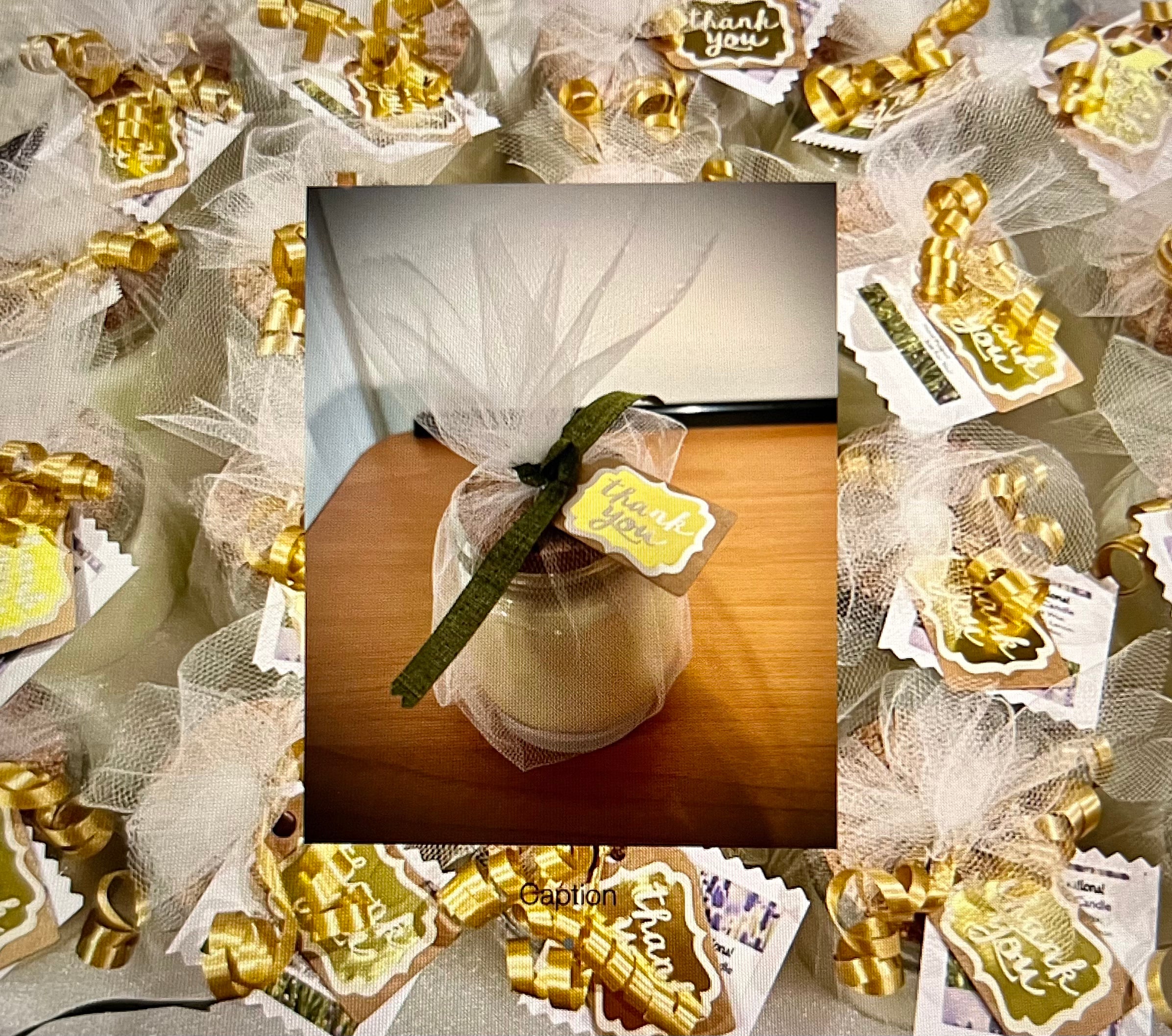 Party Favors ~ “Joyfull Blessings” Special Occasion Candles