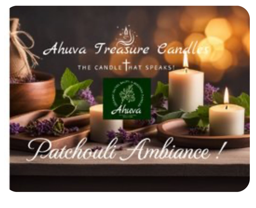 Ahuva’s Signature Candles
          “Treasures & Charms”, “The Candle that Speaks”