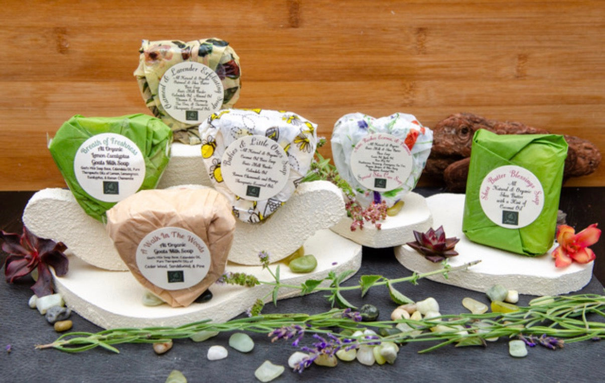 Ahuva Specialty Soap ~ "Breath of Freshness"  Lemon Goats Milk Soap