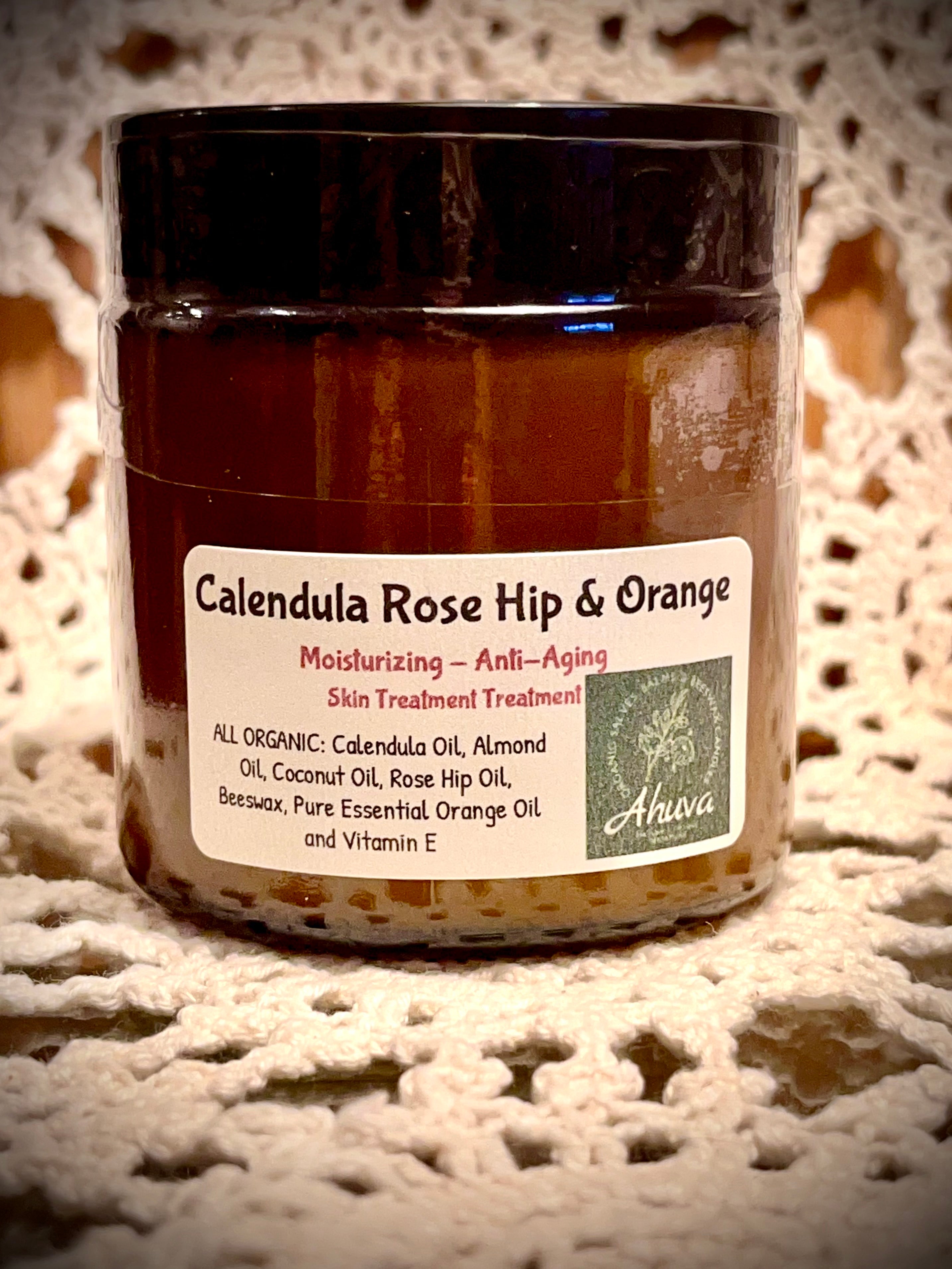 Calendula Anti-Aging Rosehip and Orange Oils  (NO TEA TREE OIL)